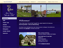 Tablet Screenshot of cohrs-hotel.de